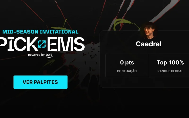 Bolão do Mid-Season Invitational: Fase de Entrada em LoL Esports