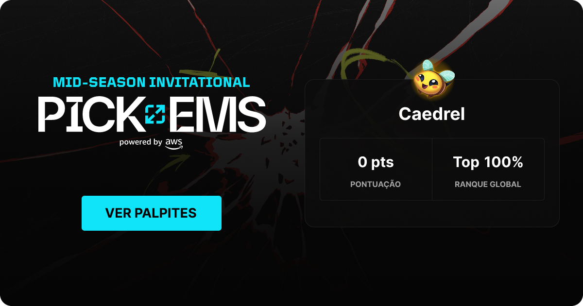 Bolão do Mid-Season Invitational: Participe das Eliminatórias de LoL 1 Bolão do Mid-Season Invitational: Participe das Eliminatórias de LoL
