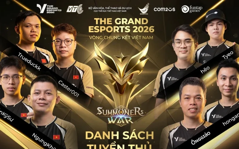 Vietnã será sede do Esports Grand Championship 2026 em julho