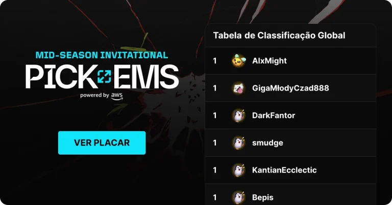 Bolão Mid-Season Invitational: Confira a Classificação Global