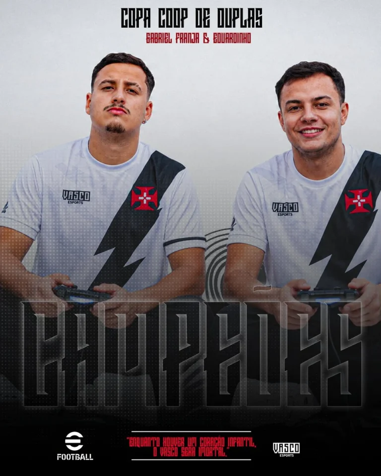 Vasco eSports conquista a Copa Coop de Duplas de eFootball