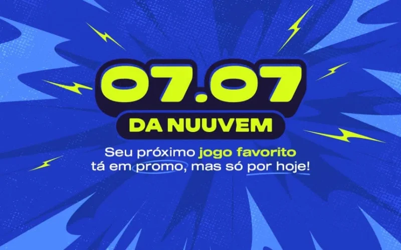 Promoções Imperdíveis no 7.7 da Nuuvem para Jogos Digitais