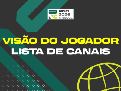 Lista de Canais do POV dos Jogadores para o PNC 2026