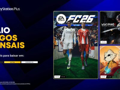 Jogos de maio no PS Plus: EA Sports FC 26, Wuchang e Nine Sols