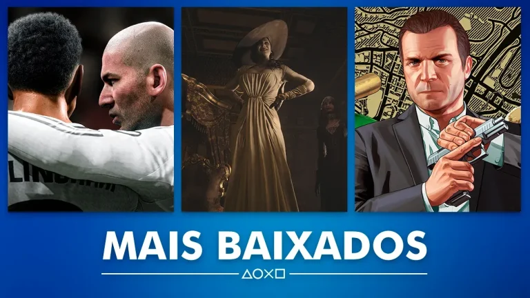Os jogos mais baixados da PlayStation Store em junho de 2023