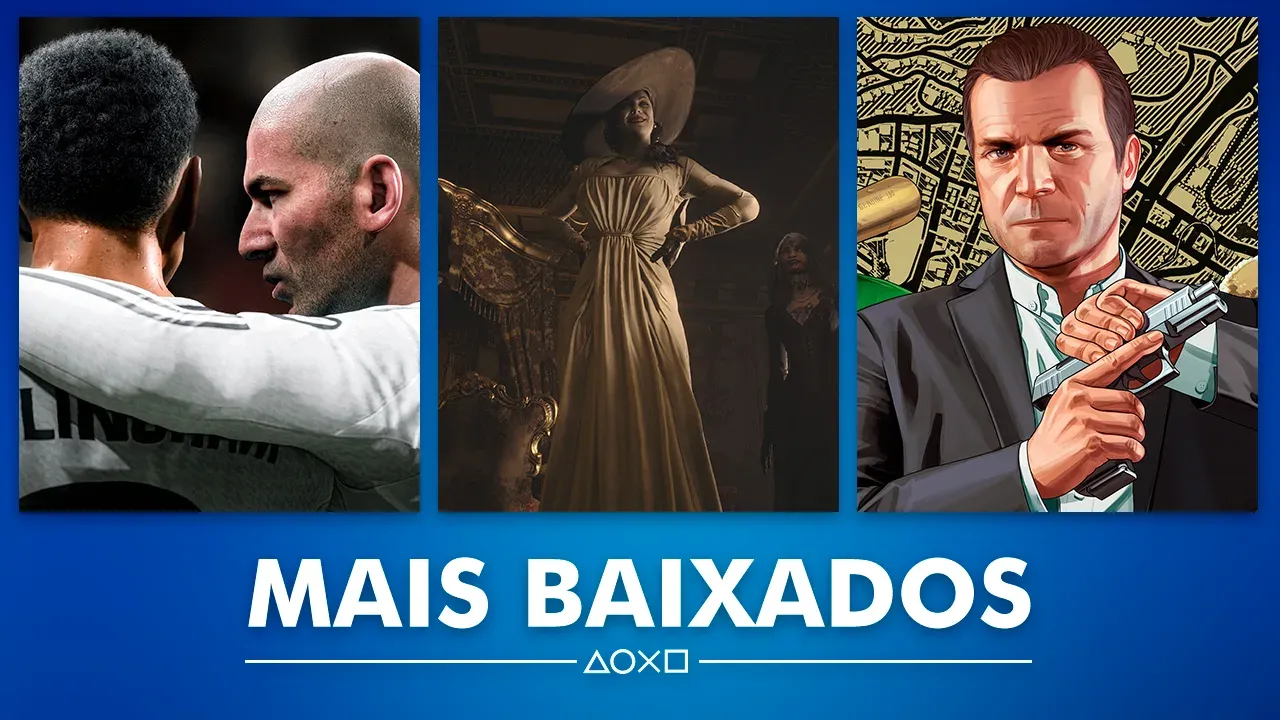 Os jogos mais baixados da PlayStation Store em junho de 2023