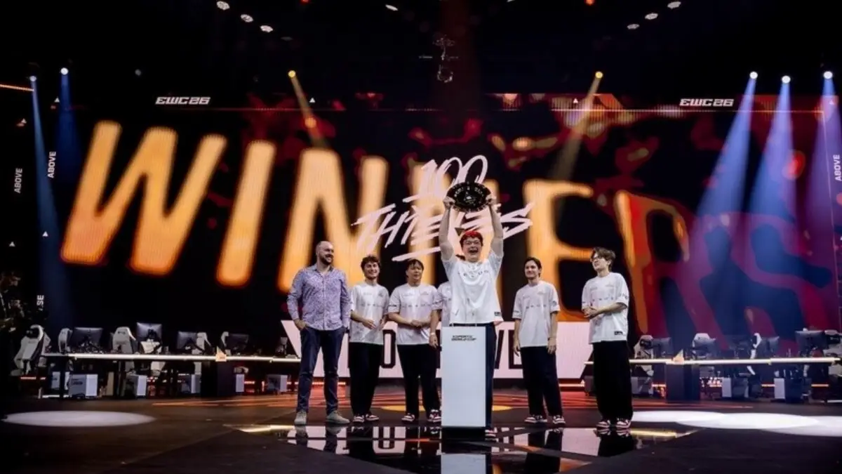 EWC 2026: Títulos e viradas marcam a primeira semana de competição 1 100 Thieves vence VALORANT na Esports World Cup e faz história