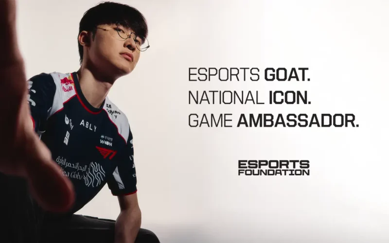 Faker é o novo embaixador da Esports World Cup até 2028