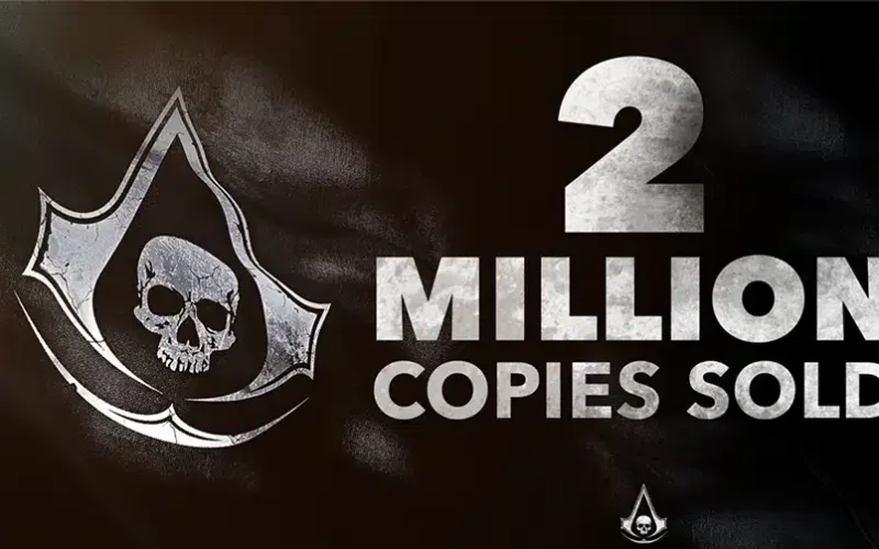 Assassin's Creed Black Flag Resynced atinge 2 milhões de vendas no lançamento