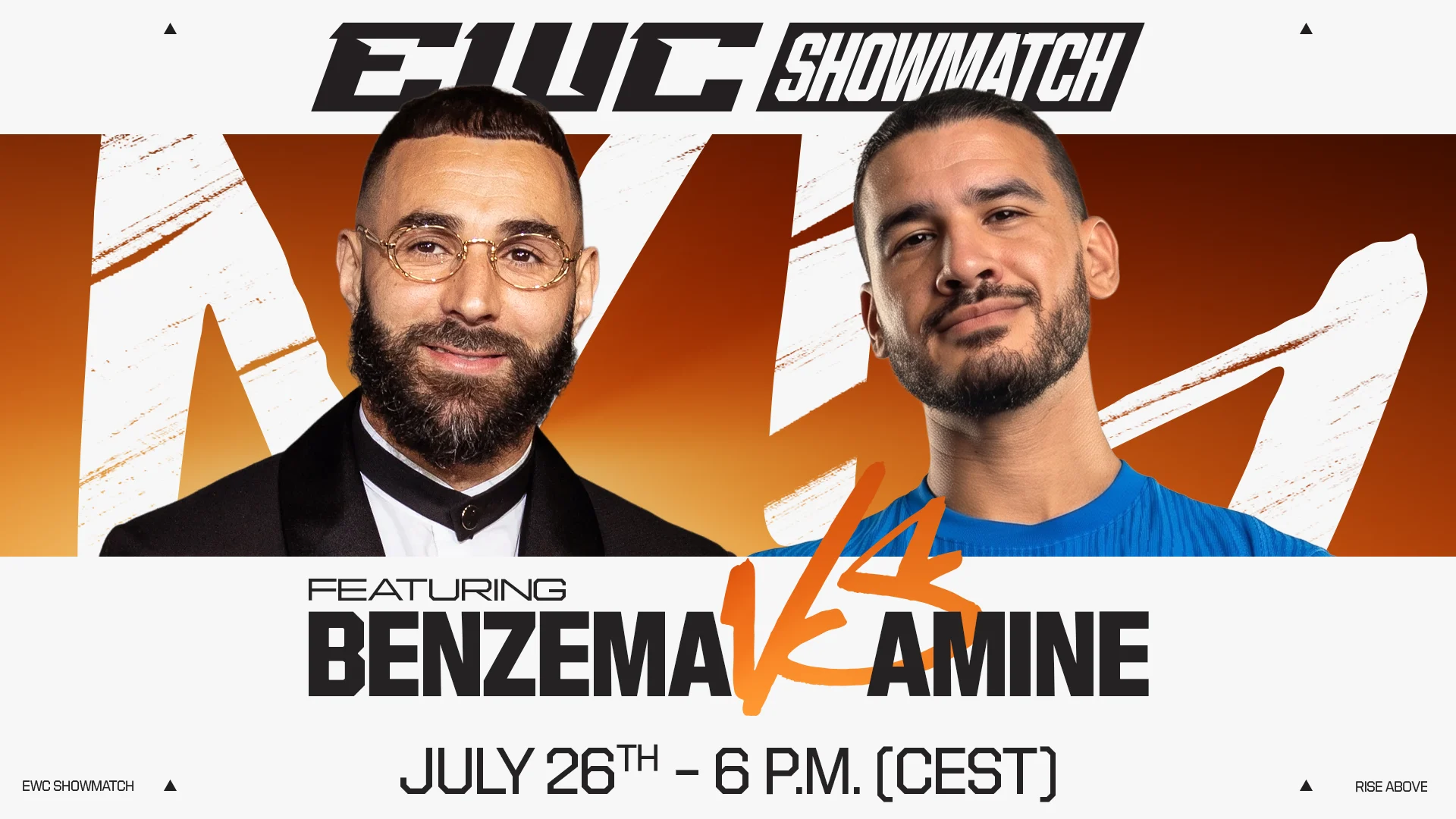 Benzema e AmineMaTue duelam no EA SPORTS FC Showmatch na Esports World Cup 2026