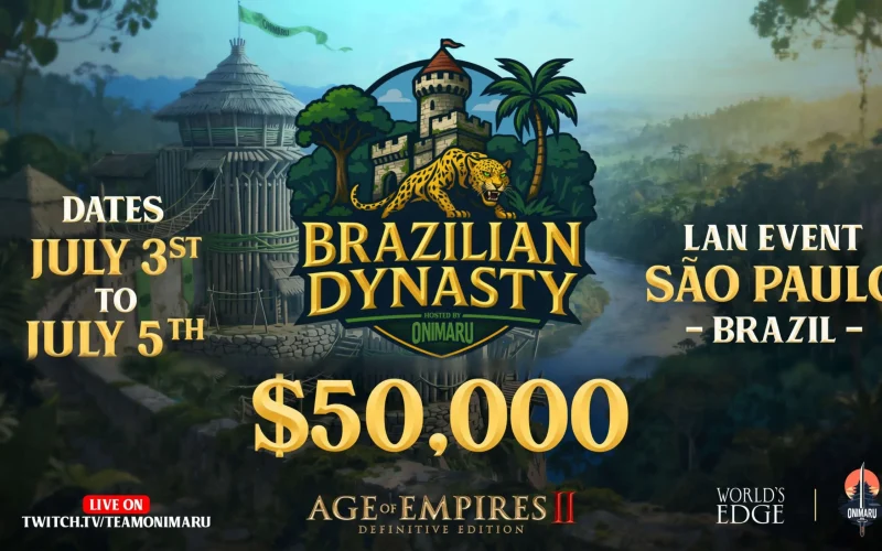 Brazilian Dynasty: Maior torneio presencial de AOE2 da América Latina em SP