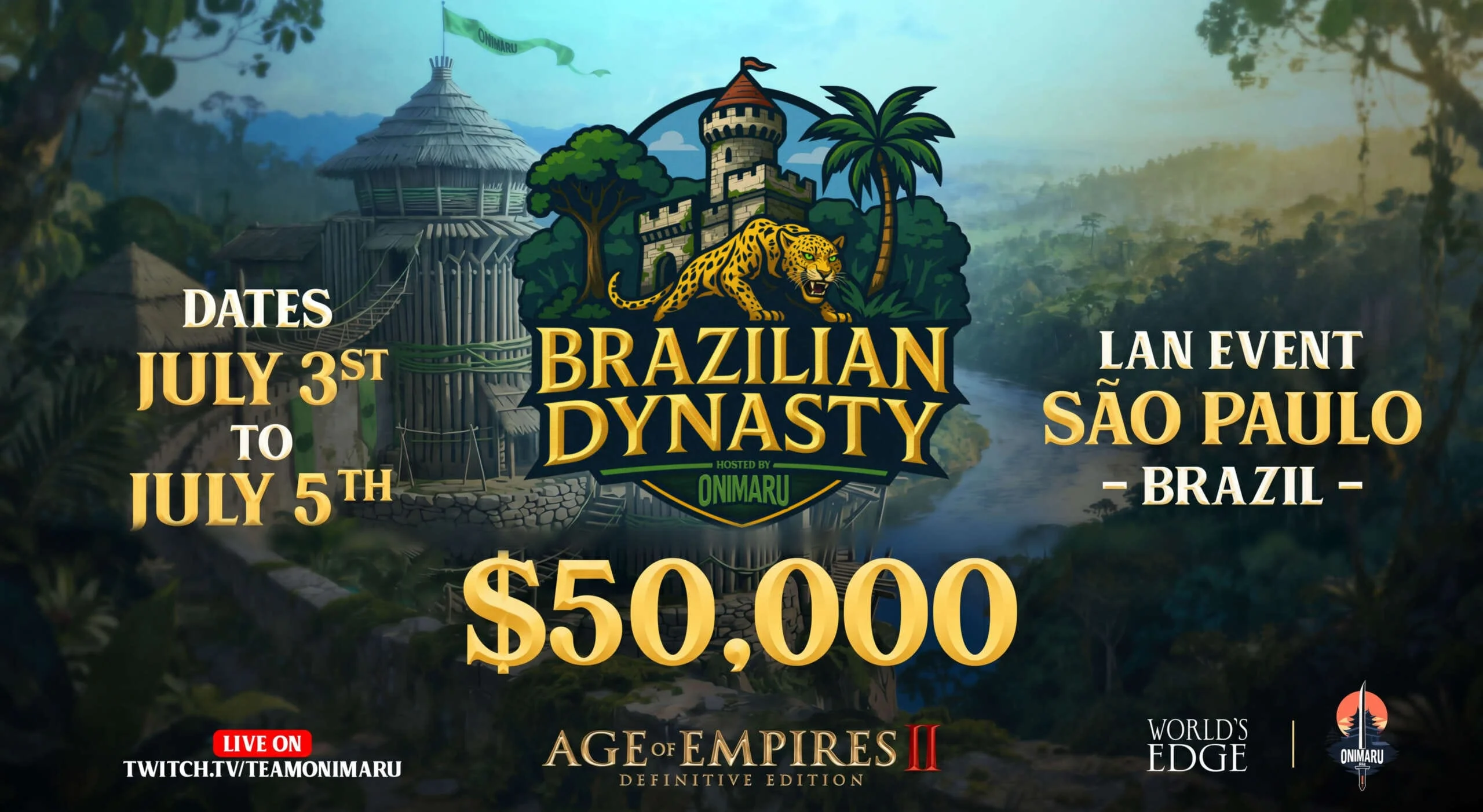 Brazilian Dynasty: Maior torneio presencial de AOE2 da América Latina em SP