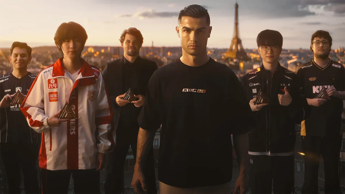 Cristiano Ronaldo é o rosto da Esports World Cup 2026 com novo vídeo viral