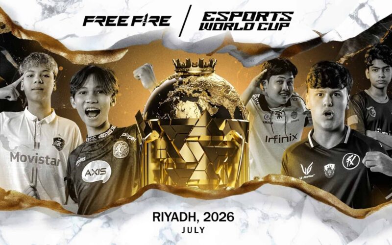 Brasil é representado por LOUD, Fluxo W7M e MIBR.LOS na Esports World Cup 2026 de Free Fire