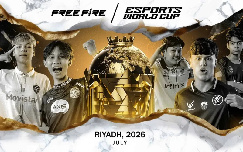 Brasil é representado por LOUD, Fluxo W7M e MIBR.LOS na Esports World Cup 2026 de Free Fire