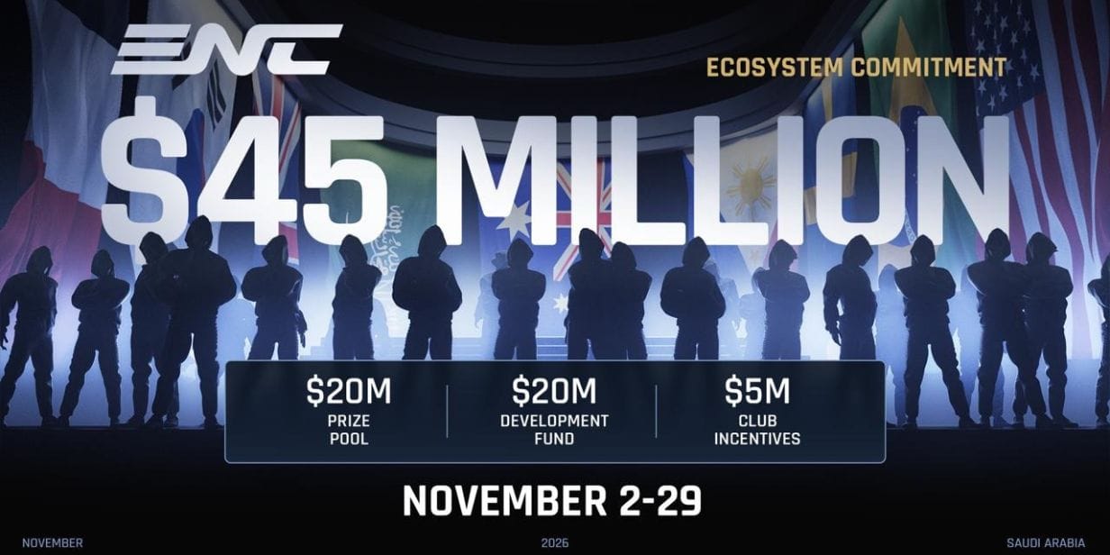 Esports Nations Cup 2026: R$ 233 milhões em premiações confirmadas 1 Esports Nations Cup 2026: R$ 233 milhões em premiações confirmadas
