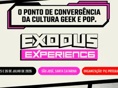 Exodus Experience 2026 traz cultura geek a São José com muitas atrações