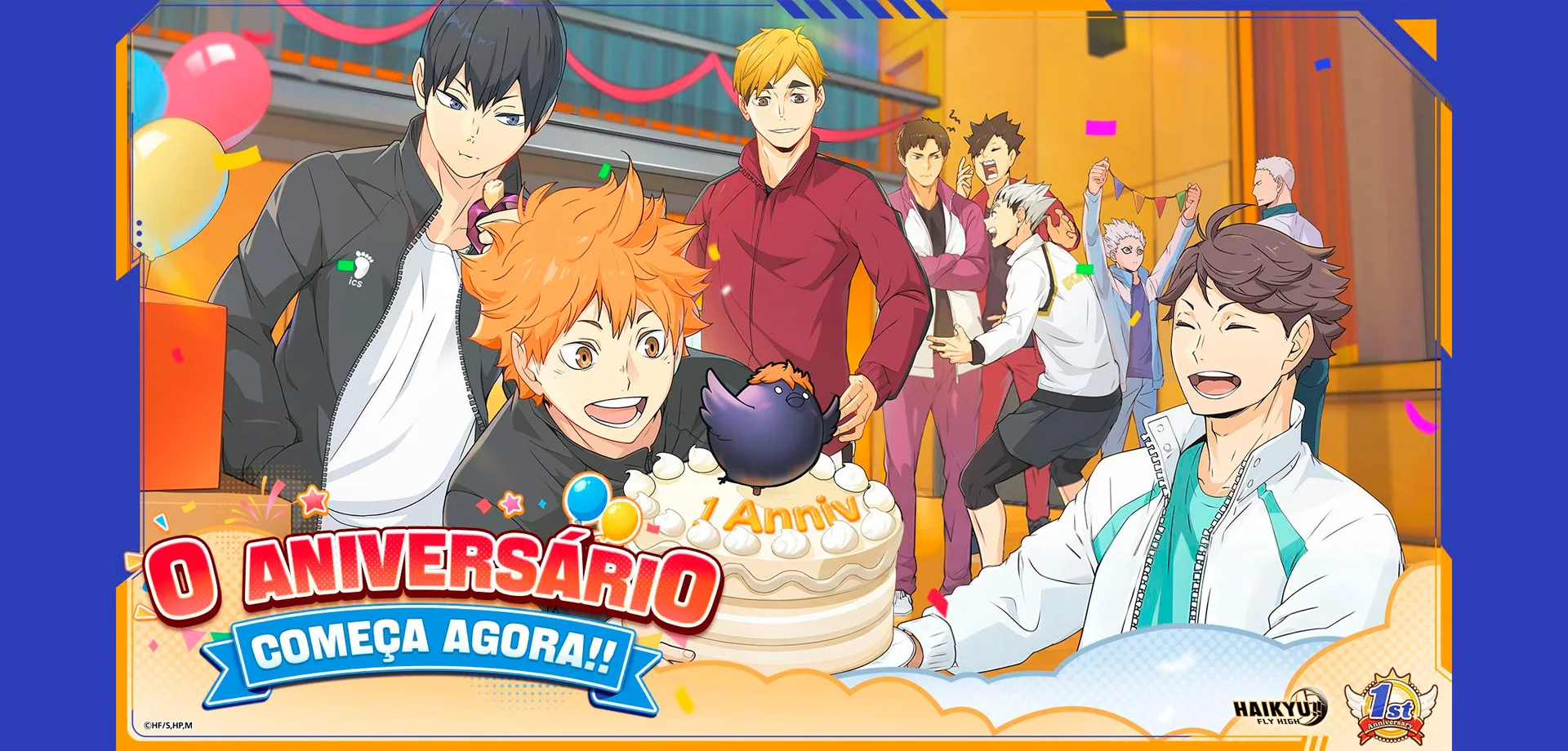HAIKYU!! FLY HIGH marca 1º aniversário com eventos e recompensas imperdíveis 1 HAIKYU!! FLY HIGH marca 1º aniversário com eventos e recompensas imperdíveis
