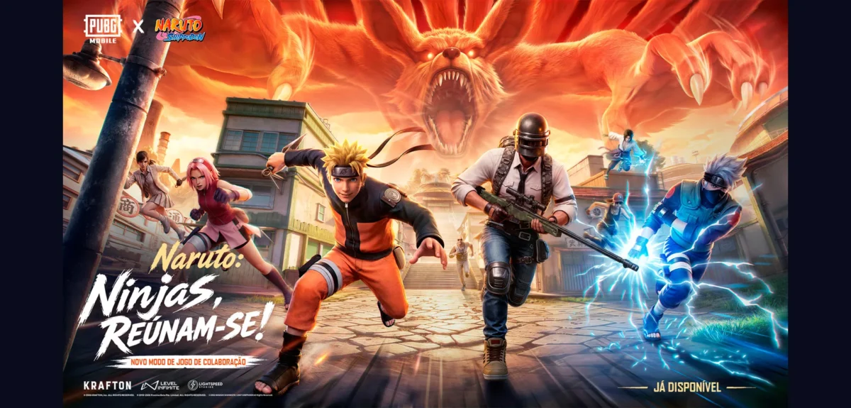 PUBG MOBILE 4.5 traz Naruto Shippuden, Ferrari e novidades para Metro Royale