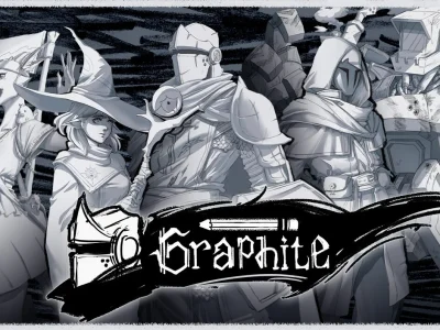 Graphite, o RPG roguelike tático com arte em tinta, já está disponível para PC