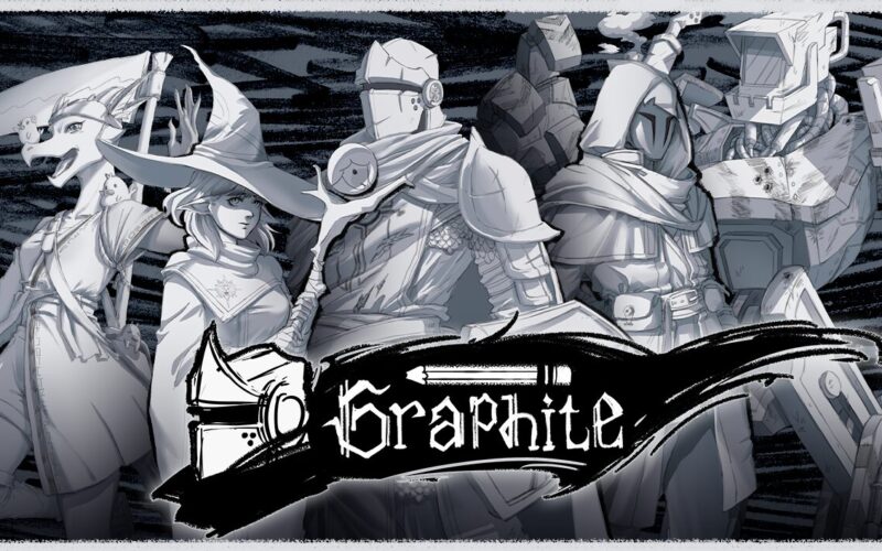 Graphite, o RPG roguelike tático com arte em tinta, já está disponível para PC