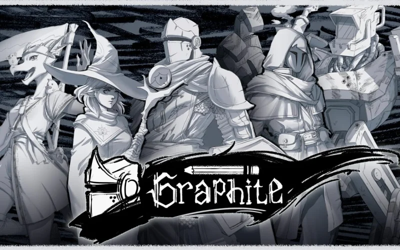 Graphite, o RPG roguelike tático com arte em tinta, já está disponível para PC