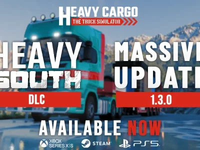 Heavy Cargo – The Truck Simulator lança DLC Heavy South com mapa ampliado e novas missões