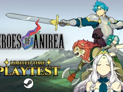 Heroes of Anirea lança playtest aberto no Steam por tempo limitado