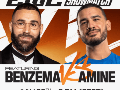 Benzema e AmineMaTue vão agitar o EA Sports FC Showmatch em Paris