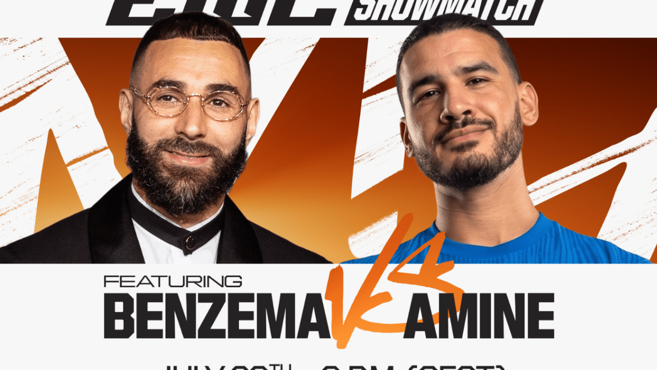 Benzema e AmineMaTue vão agitar o EA Sports FC Showmatch em Paris 1 Benzema e AmineMaTue vão agitar o EA Sports FC Showmatch em Paris