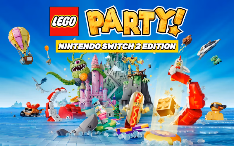 LEGO Party! lançado no Nintendo Switch 2 com atualização 1.6 e novas opções