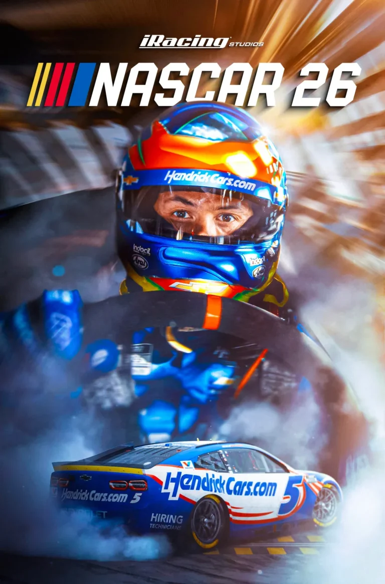 NASCAR 26 revela primeiro trailer de gameplay e inicia pré-venda