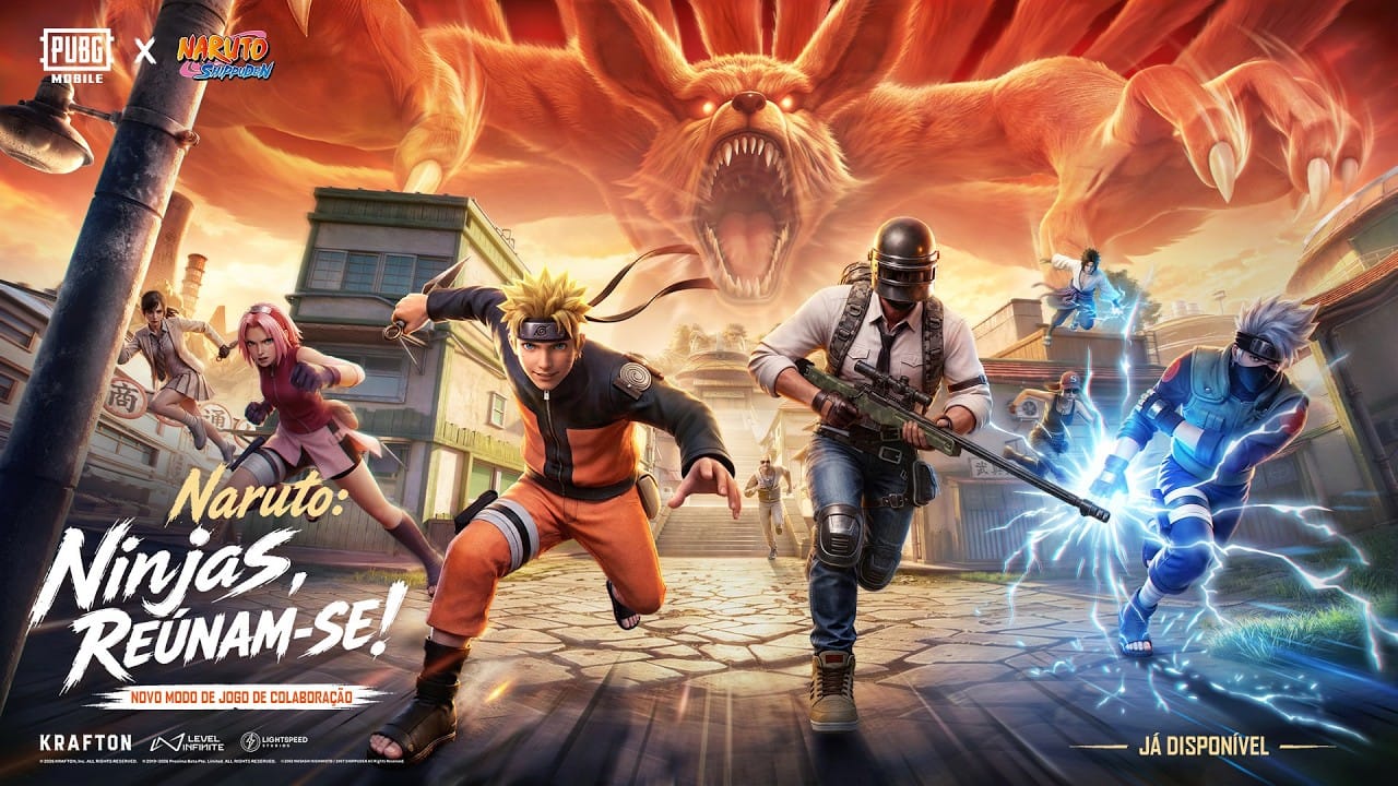 PUBG MOBILE e Naruto lançam evento temático na Liberdade, SP 1 PUBG MOBILE e Naruto lançam evento temático na Liberdade, SP