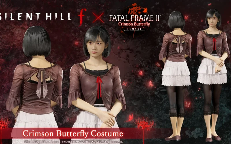 SILENT HILL f e FATAL FRAME II: Crimson Butterfly REMAKE lançam DLC gratuita com traje colaborativo