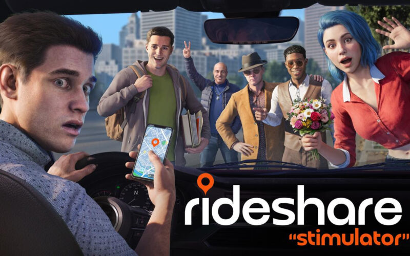 Rideshare Stimulator é anunciado para PC, PS5 e Xbox Series X|S