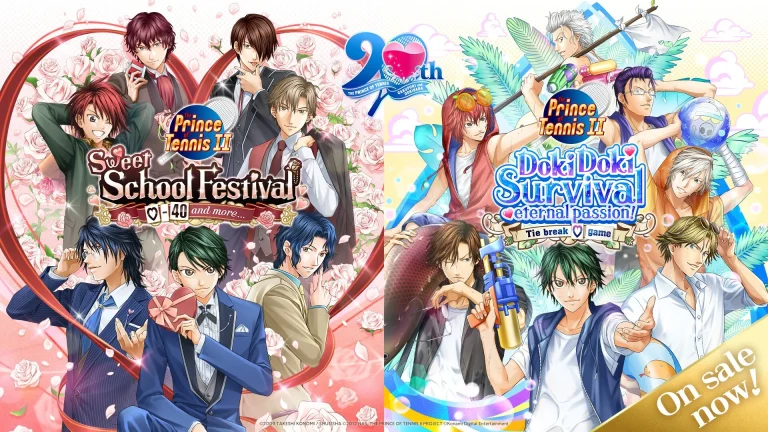 The Prince of Tennis ganha remasterizações de Sweet School Festival e Doki Doki Survival para Switch e PC