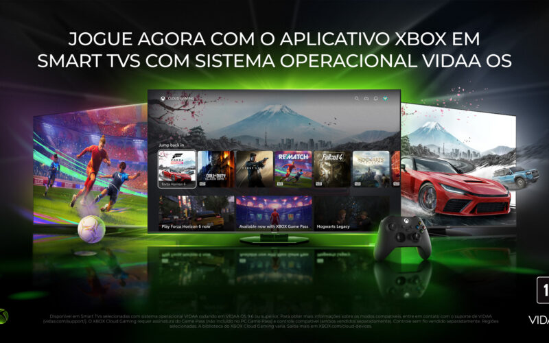 Aplicativo Xbox chega a TVs Hisense com sistema VIDAA OS