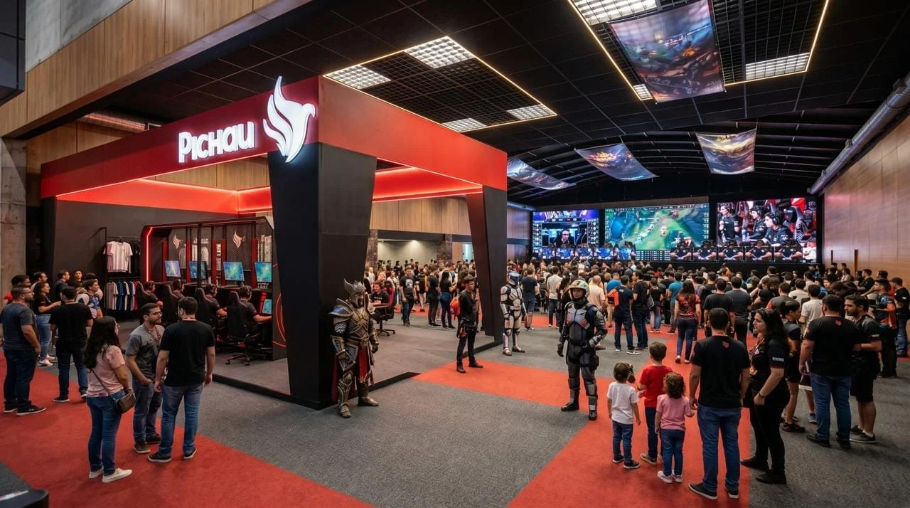 Pichau Arena 2026: Joinville se prepara para grande evento de eSports e cosplay