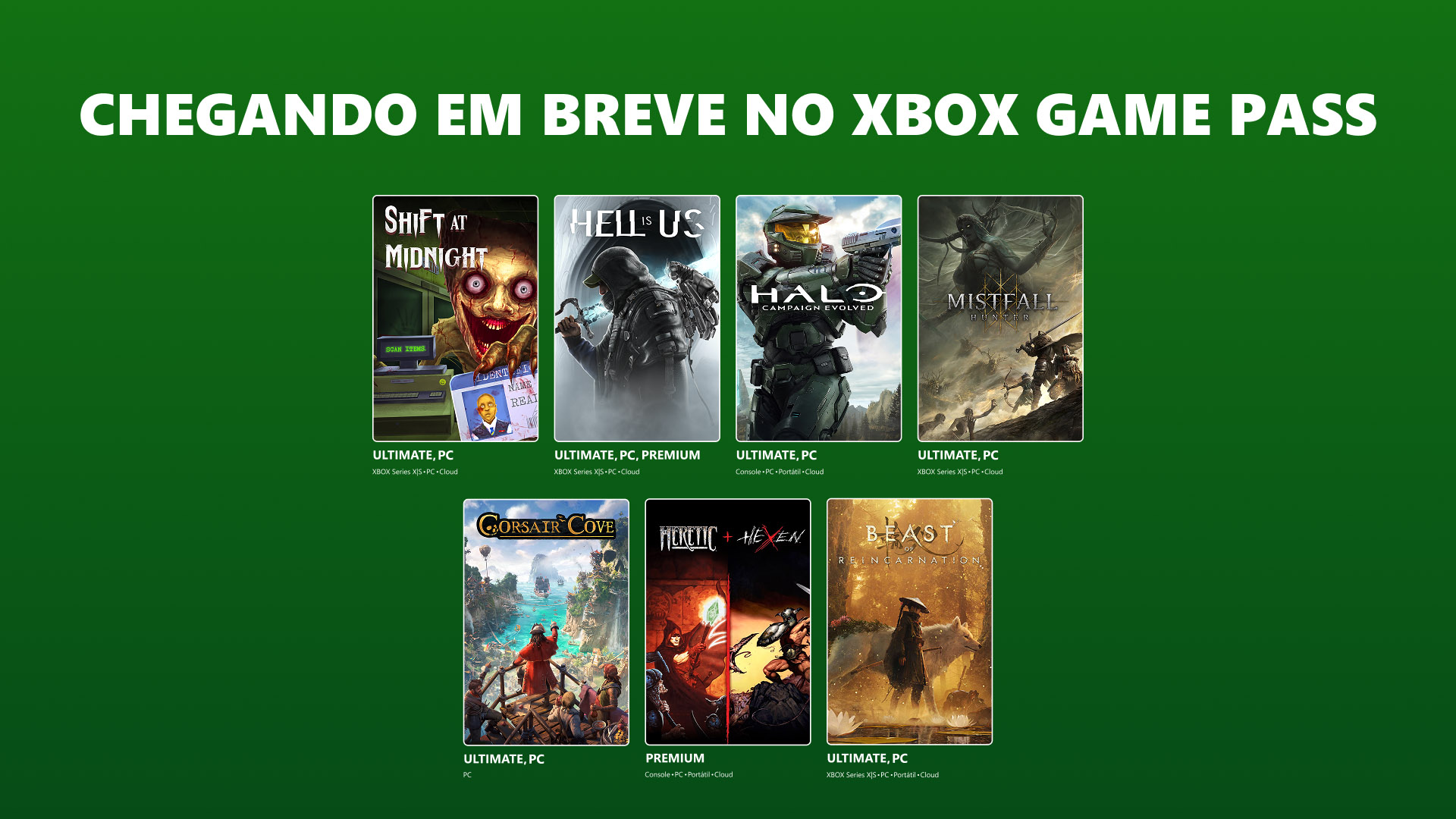 Halo: Campaign Evolved e Beast of Reincarnation são os destaques no Xbox Game Pass