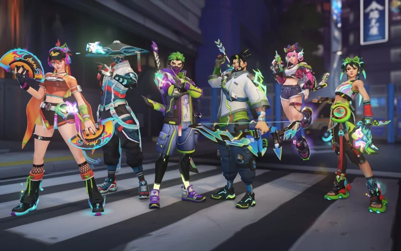 Overwatch anuncia evento com YOASOBI e novos visuais de heróis