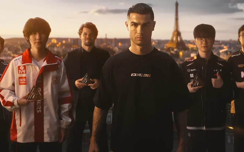 Cristiano Ronaldo estrela novo promô na Copa do Mundo de Esports 2026