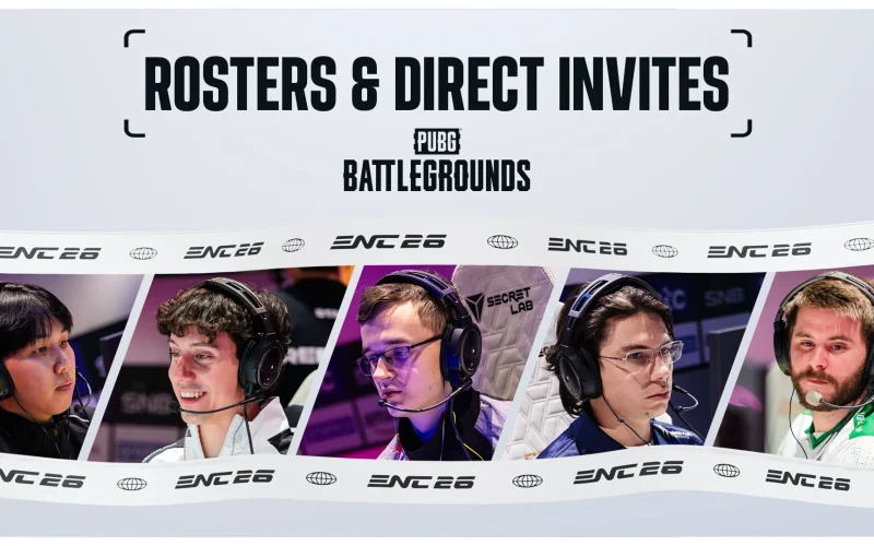 PUBG: Battlegrounds confirma os 12 países convidados para a Esports Nations Cup 2026