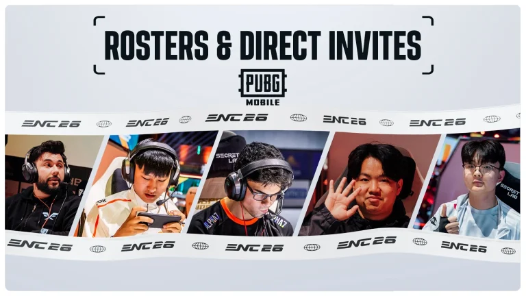 Esports Nations Cup 2026: 16 países confirmados para competição de PUBG Mobile