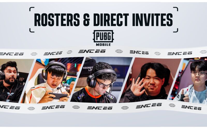 Esports Nations Cup 2026: 16 países confirmados para competição de PUBG Mobile
