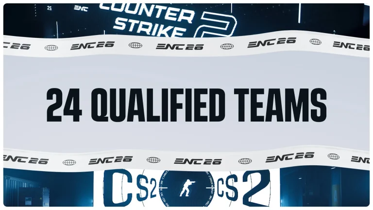 Esports Nations Cup 2026: 24 Nações Confirmadas para Counter-Strike 2