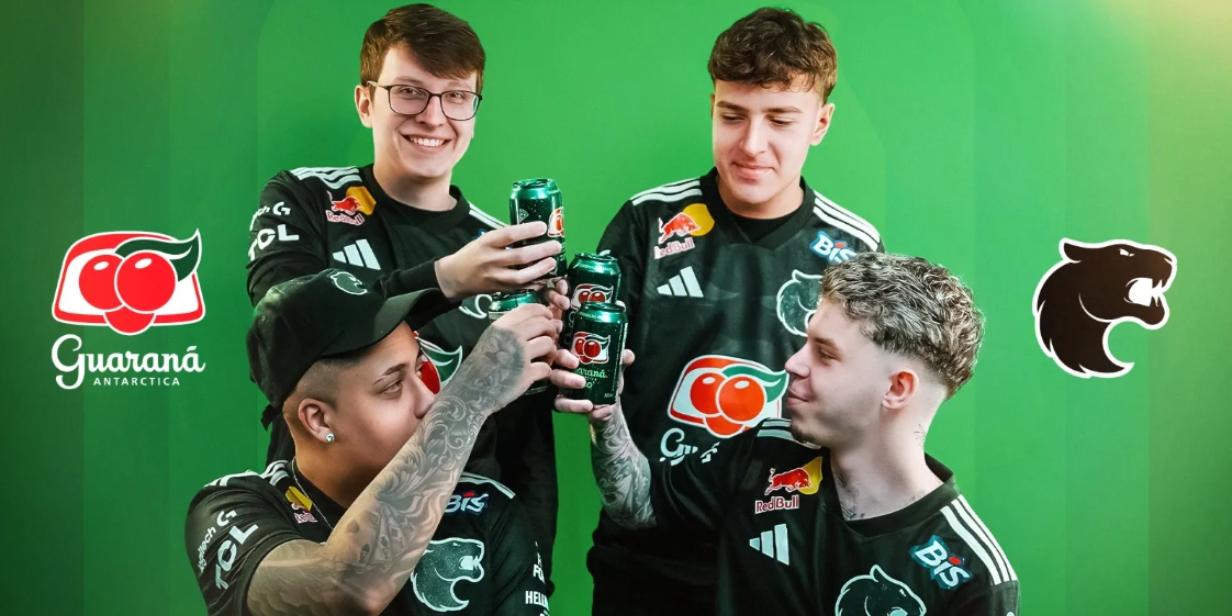 Guaraná Antarctica fecha acordo máster com a Furia nos e-Sports até 2027
