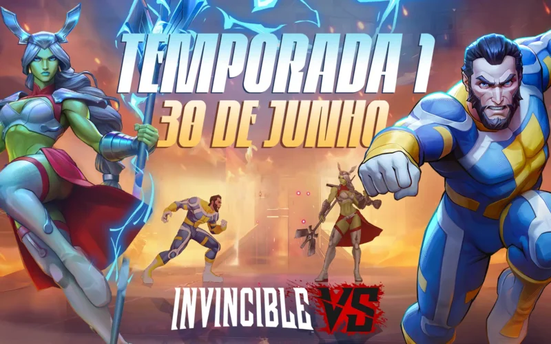 Angstrom Levy é o novo lutador da Temporada 2 de Invincible VS