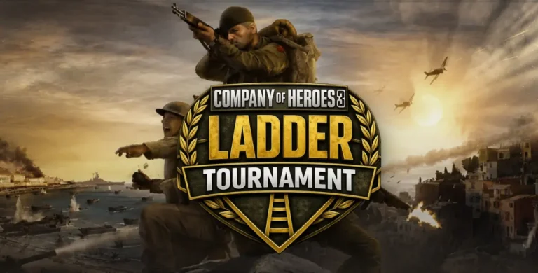 Ladder Tournament e GGames anunciam parceria para fortalecer a comunidade de Company of Heroes 3