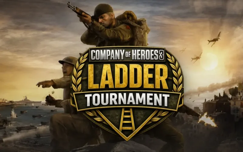 Ladder Tournament e GGames anunciam parceria para fortalecer a comunidade de Company of Heroes 3