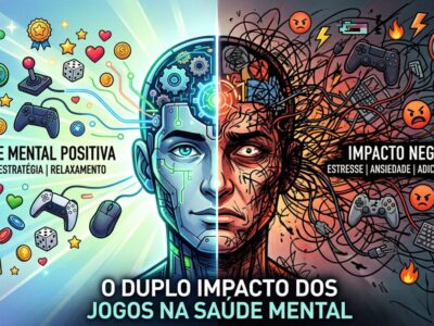 Como jogos afetam a saúde mental e física do jogador